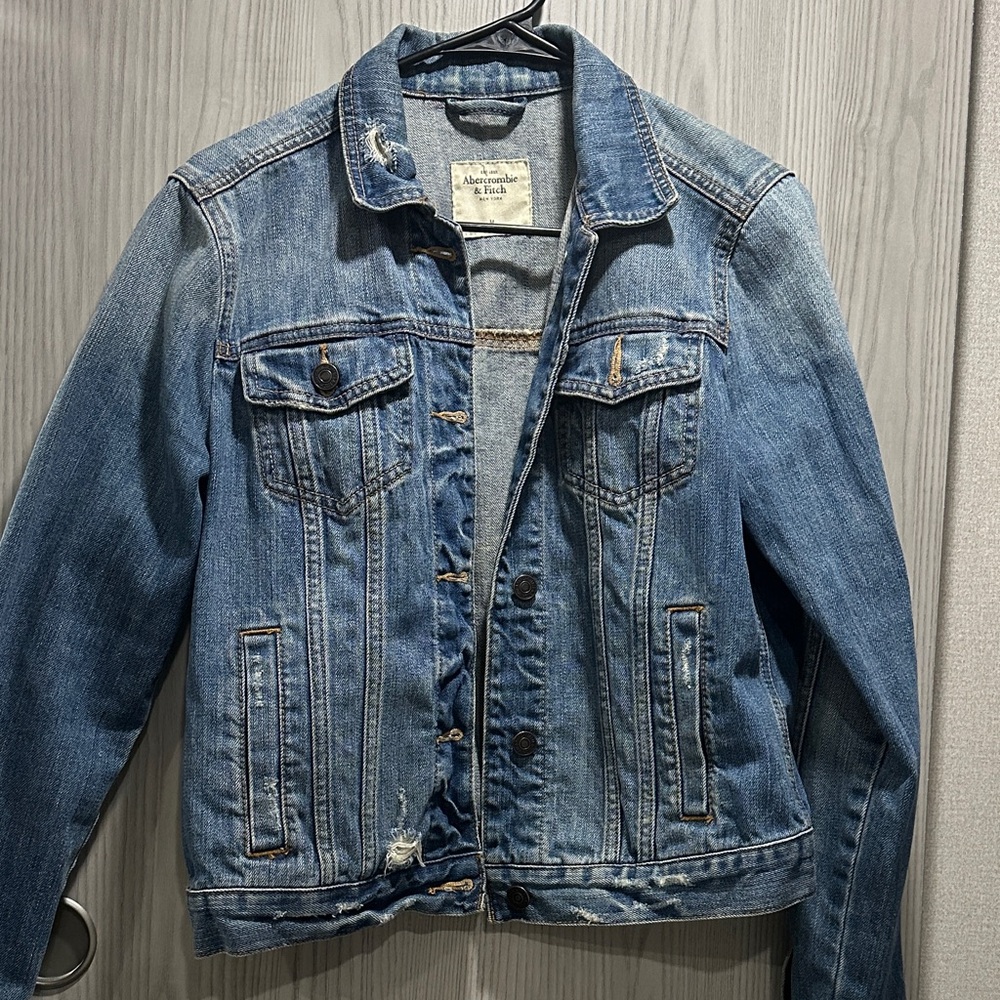 Abercrombie & Fitch Blue Jean Jacket
